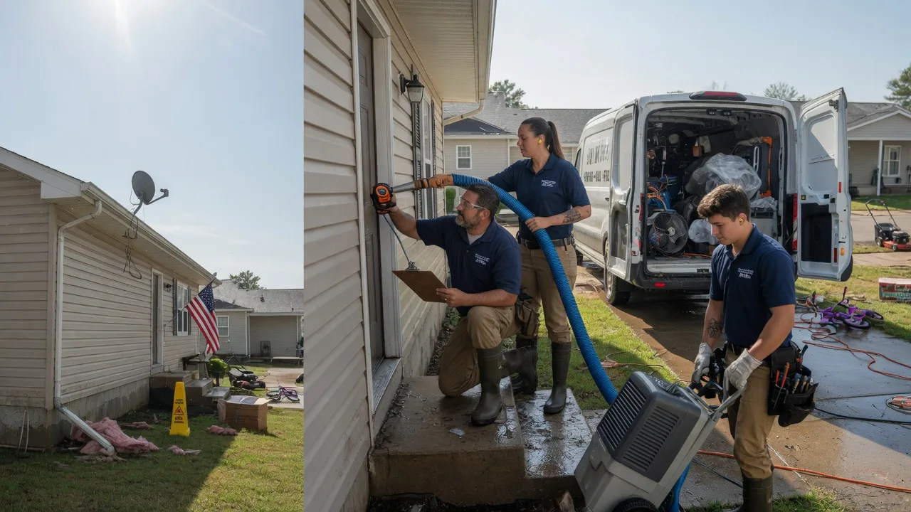Ceiling Water Damage Restoration in Bethany, LA near me